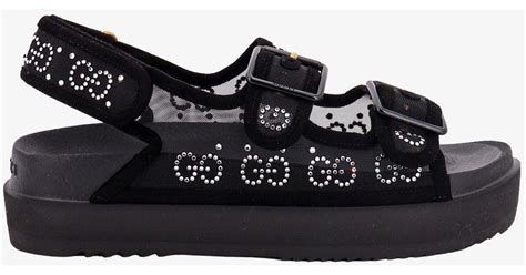 gucci sandals with rhinestones|Gucci sneakers with rhinestones.